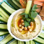 Crunchy Delight: Exploring Cucumber with Creamy Hummus Benefits