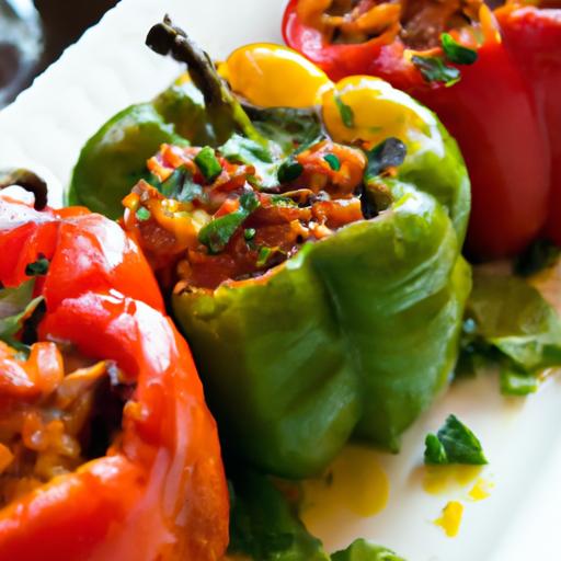 Stuffed Bell Peppers: A Colorful Twist on Classic Flavor