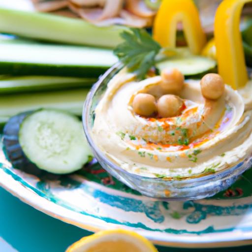 Crunchy Delight: Exploring Cucumber with Creamy Hummus Benefits