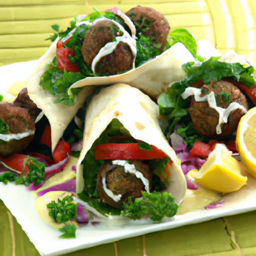 Falafel Wraps Unwrapped: A Flavorful ‍Middle Eastern Delight