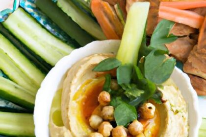 Crunchy Delight: Exploring Cucumber with Creamy Hummus Benefits