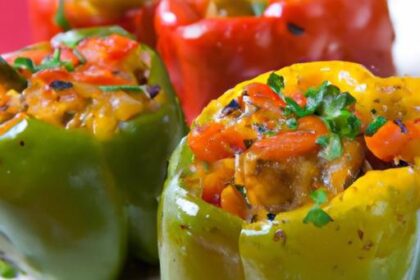 Stuffed Bell Peppers: A Colorful Twist on Classic Flavor