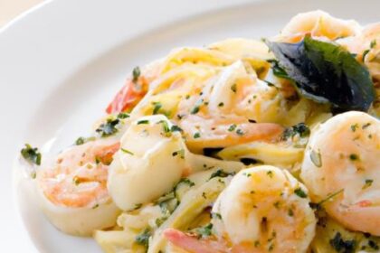 Creamy Shrimp Linguine Alfredo: A Taste of Coastal Italy