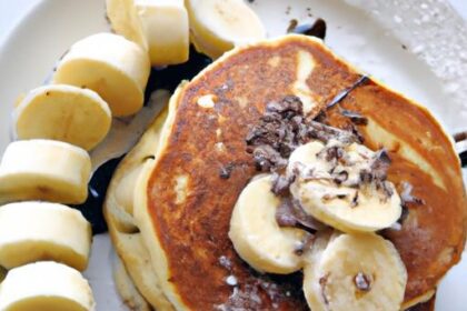 Fluffy Banana Chocolate Chip Pancakes: A Sweet Morning Treat