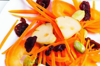 Bright & Zesty Shredded Carrot and Raisin Salad Delight
