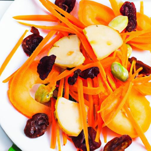 Bright & Zesty Shredded Carrot and Raisin Salad Delight