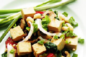 Vibrant No-Oil Tofu Stir-Fry: Healthy Veggies Delight