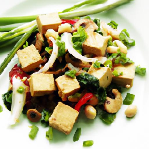 Vibrant No-Oil Tofu Stir-Fry: Healthy Veggies Delight
