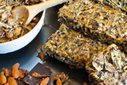 Power-Packed Mornings: Chia & Almond Butter Bars Recipe