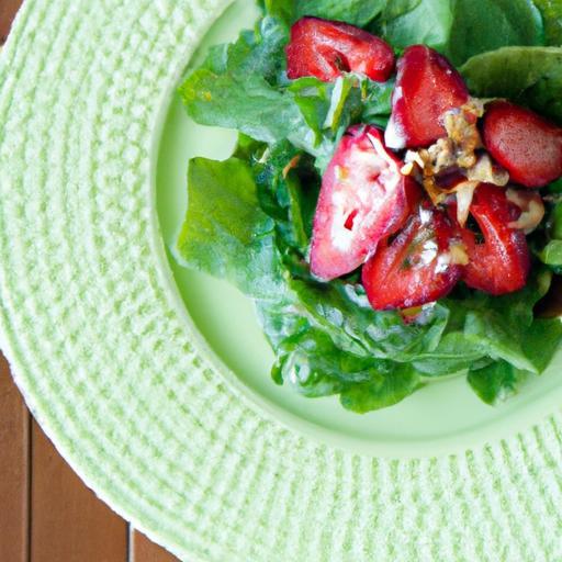 Fresh & Vibrant: The Perfect Spinach and Strawberry Salad