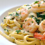 Creamy Shrimp Linguine Alfredo: A Seafood Pasta Delight