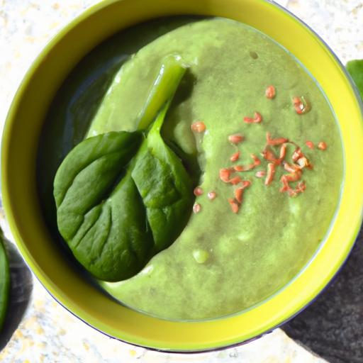 Power-Packed Avocado & Spinach Smoothie: Nutritious Blend