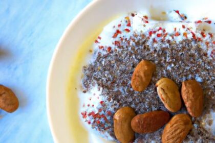 Power-Packed Breakfast: Greek Yogurt with Chia & Nuts