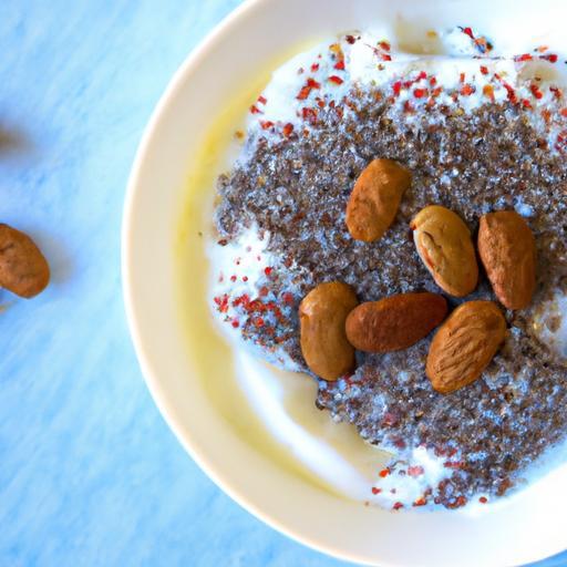 Power-Packed Breakfast: Greek Yogurt with Chia & Nuts