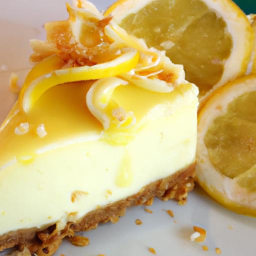Zesty Delight: How to Make No-Bake Lemon Cheesecake Bars