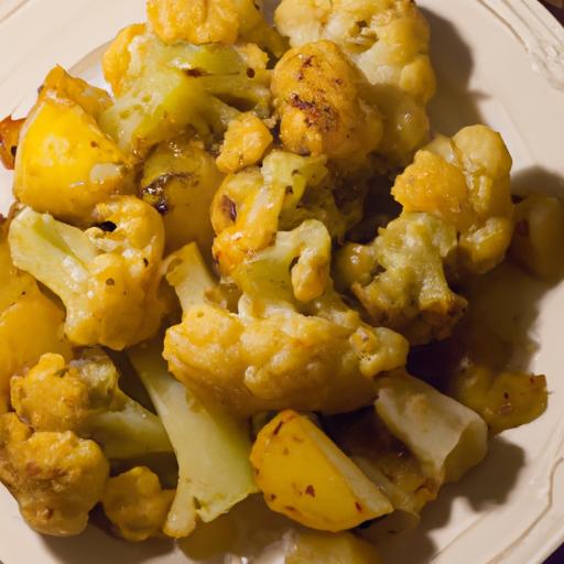 Flavorful Cauliflower and potato Curry: A Cozy Comfort Dish