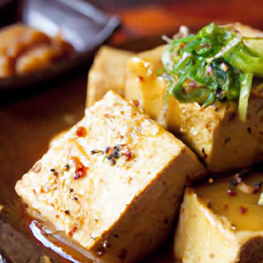 Golden Baked Tofu with irresistible Miso Glaze Magic