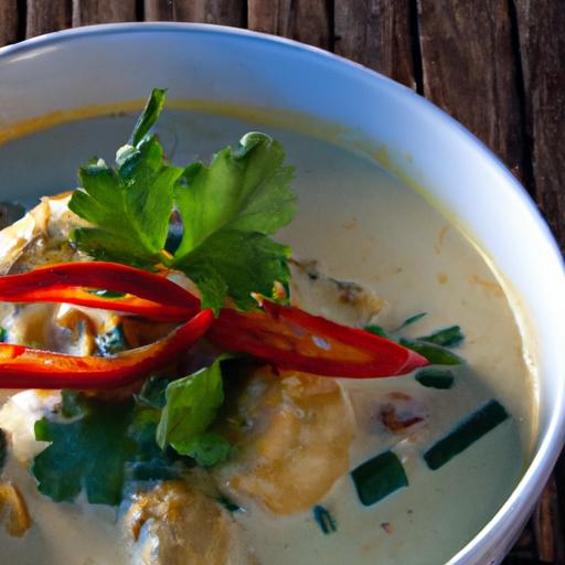 Aromatic Thai Coconut Curry Soup: A Flavorful Delight