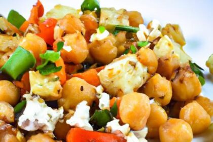 Scramble Your Morning: Tofu & Chickpeas Unite for Flavor