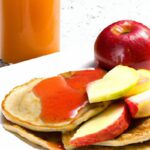 Wholesome Whole Wheat Pancakes with Sweet Applesauce Twist