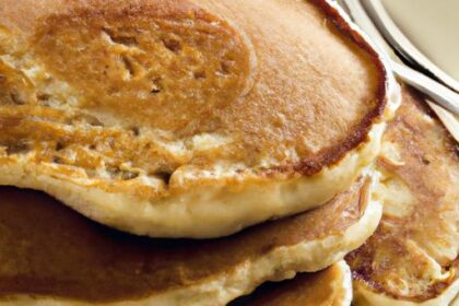 Fluffy Whole Wheat Pancakes: A Nutritious Morning Delight