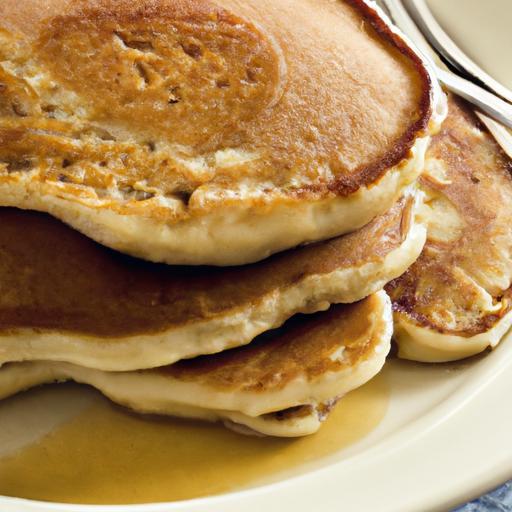 Fluffy Whole Wheat Pancakes: A Nutritious Morning Delight