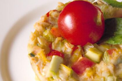 Garden Fresh: Tomato & Basil Rice Cakes for Every Palate