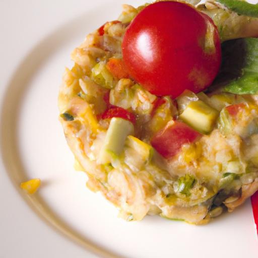 Garden Fresh: Tomato & Basil Rice Cakes for Every Palate