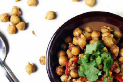 Fiery Flavors: Crafting the Ultimate Spicy Peanut Chickpea Bowl
