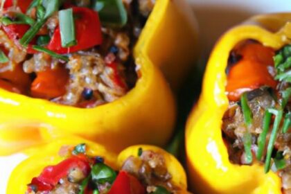 Vibrant Quinoa Stuffed Peppers: A Nutritious Twist to Dinner