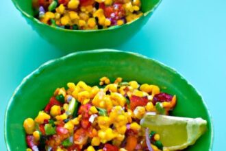 Zesty Mexican Street Corn Salad: A Flavorful Fiesta Bowl