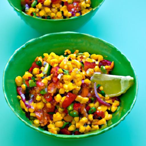Zesty Mexican Street Corn Salad: A Flavorful Fiesta Bowl