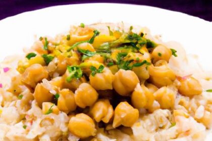 Creamy Coconut Curry Rice with Chickpeas: A Flavorful Twist