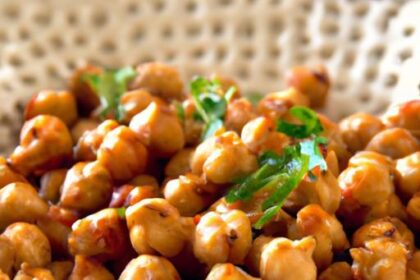 Crunchy Microwave Roasted Chickpeas: Quick & Nutritious Snack