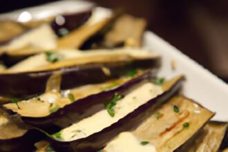 Roasted Eggplant with Tahini: A Creamy Middle Eastern Delight