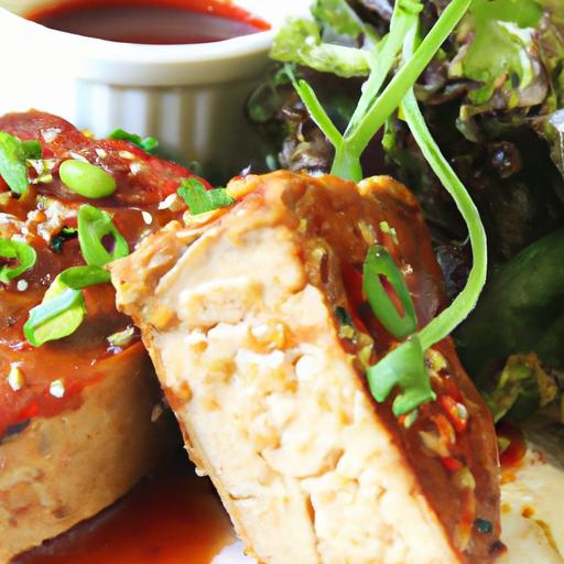Savory Baked Tofu with Homemade Teriyaki Glaze Delight