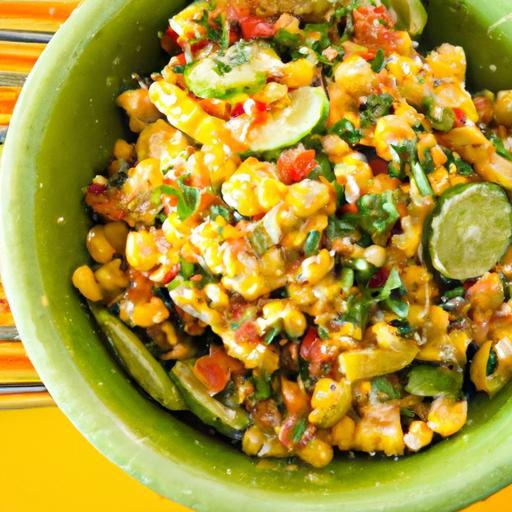 Zesty Mexican Street Corn Salad: A Fresh Flavor Fiesta