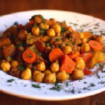 Savor the Flavors: Moroccan Chickpea & Carrot Tagine Delight