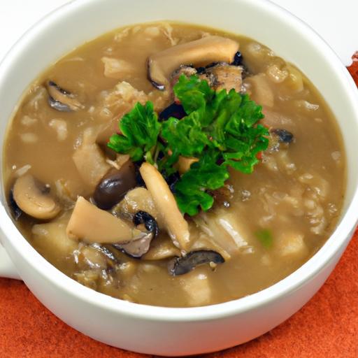 Hearty Mushroom and Barley Soup: A Comfort Bowl Recipe