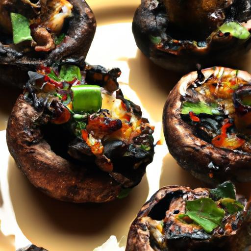 Hearty Stuffed Portobello Mushrooms: A Flavorful Delight