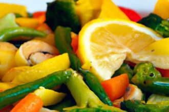 Zesty Steamed Vegetables: Brighten Your Meal with Lemon Juice