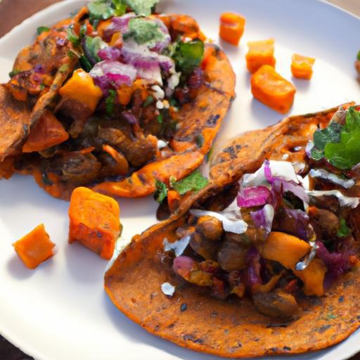 Savory Black Bean & Sweet Potato Tacos: A Flavorful Twist