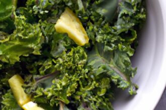 Zesty Kale Salad with Lemon Dressing: A Fresh Twist on Greens