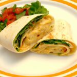 Melted Magic: Crafting Perfect Cheesy Garlic Chicken Wraps