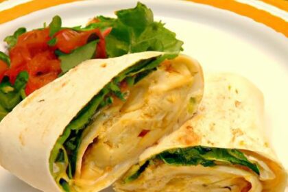 Melted Magic: Crafting Perfect Cheesy Garlic Chicken Wraps