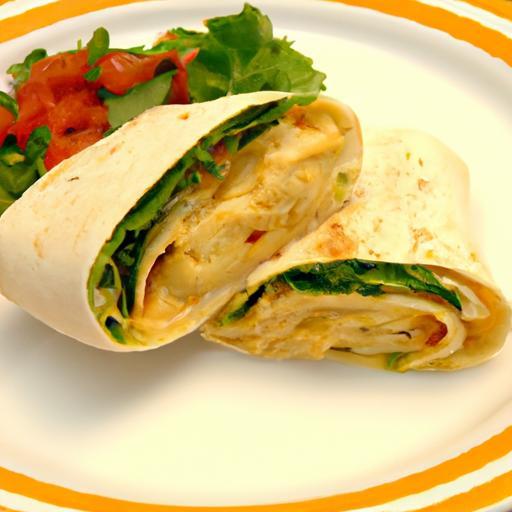 Melted Magic: Crafting Perfect Cheesy Garlic Chicken Wraps