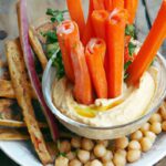 Crunchy Carrot Sticks with Hummus: A Healthy Snack Combo