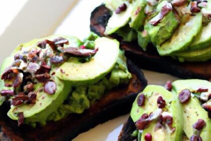 Black Bean & Avocado Toast: A Nutritious Twist to Tradition