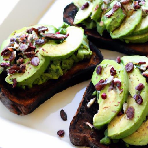 Black Bean & Avocado Toast: A Nutritious Twist to Tradition