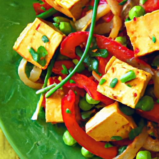 Morning Boost: Colorful Scrambled Tofu with Fresh Veggies
